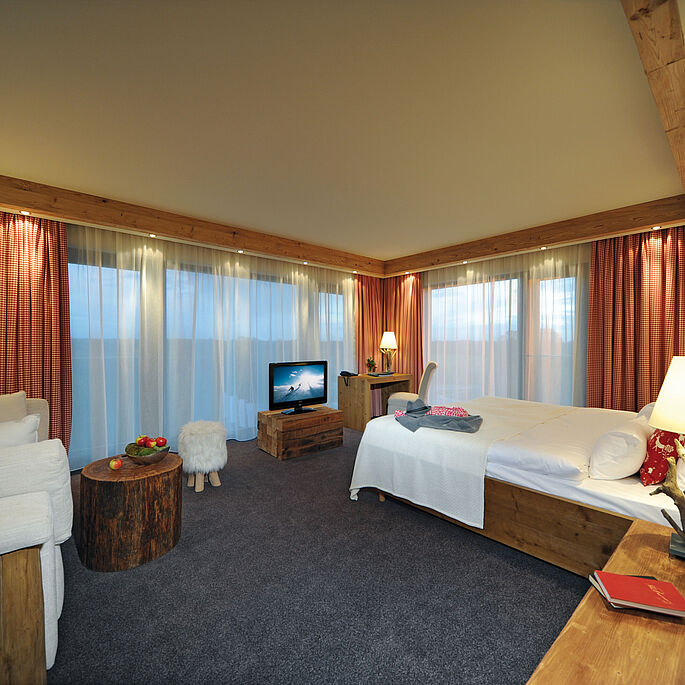 Themenzimmer Hochkönig Bett