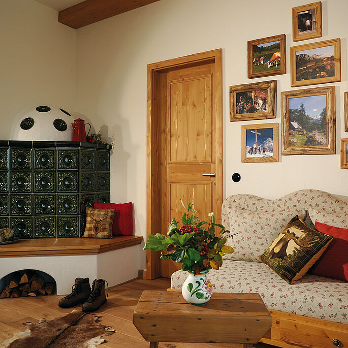 Themenzimmer Bavaria Kamin