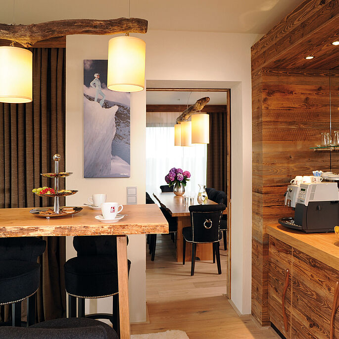 Hotel Fire & Ice Suite Küche